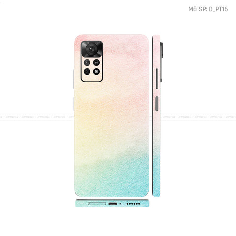Dán Skin Xiaomi Redmi Note 11 Series Hình Pastel | D_PT16
