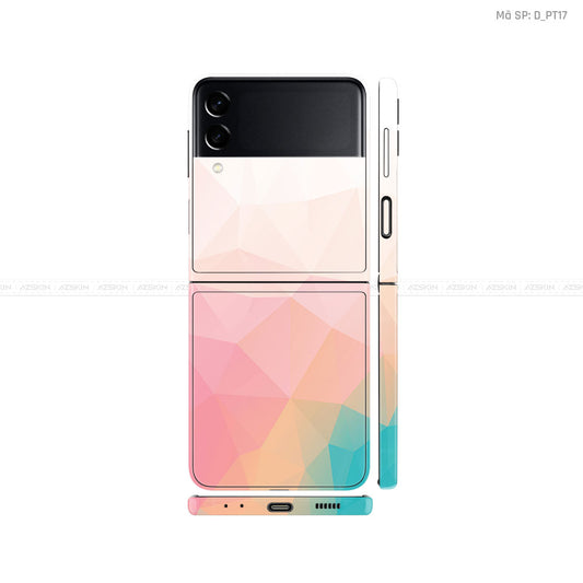 Dán Skin Galaxy Zflip4 Hình Pastel | D_PT17
