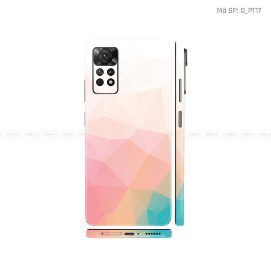 Dán Skin Xiaomi Redmi Note 11 Series Hình Pastel | D_PT17