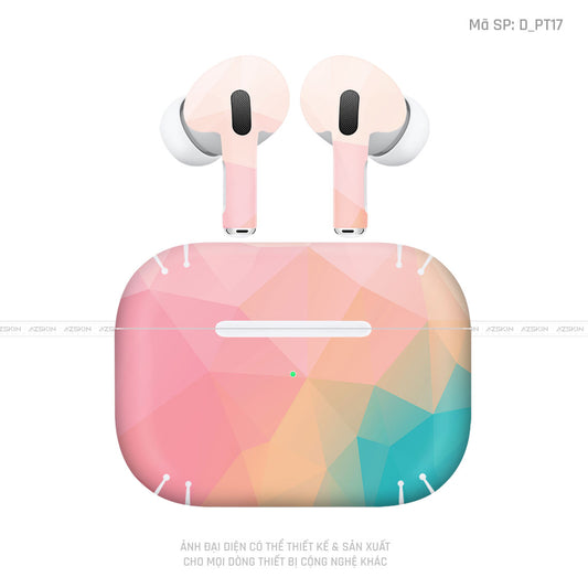 Dán Skin Tai Nghe Airpod 3 Hình Pastel | D_PT16