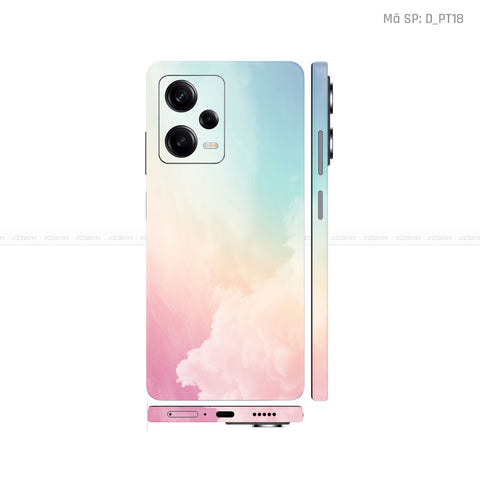 Dán Skin Xiaomi Redmi Note 12 Series Hình Pastel | D_PT18