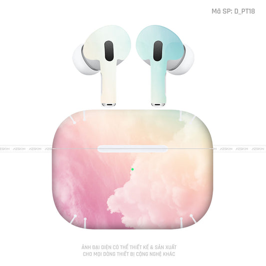 Dán Skin Tai Nghe Airpod 3 Hình Pastel | D_PT18