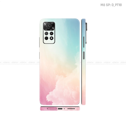 Dán Skin Xiaomi Redmi Note 11 Series Hình Pastel | D_PT18