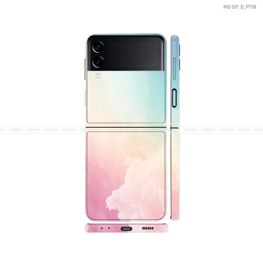 Dán Skin Galaxy Zflip4 Hình Pastel | D_PT18