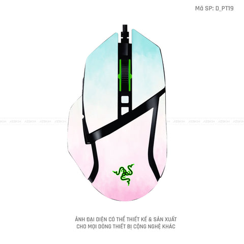 Skin Dán Chuột Razer Hình Pastel | D_PT19