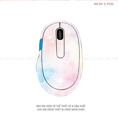 Skin Dán Chuột Microsoft Hình Pastel | D_PT20