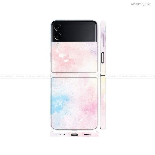 Dán Skin Galaxy Zflip4 Hình Pastel | D_PT20
