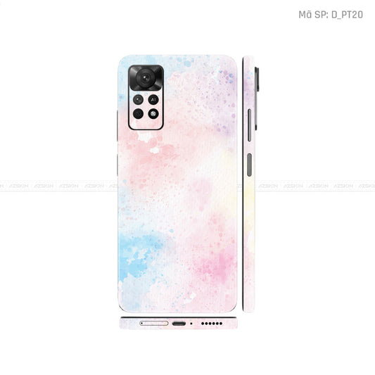 Dán Skin Xiaomi Redmi Note 11 Series Hình Pastel | D_PT20