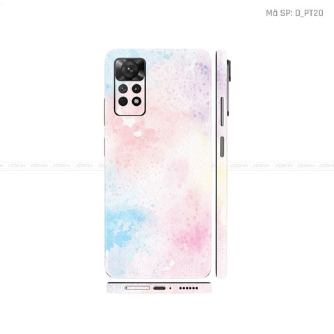 Dán Skin Xiaomi Redmi Note 11 Series Hình Pastel | D_PT20