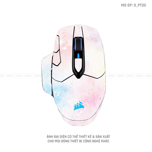 Skin Dán Chuột Corsair Hình Pastel | D_PT20