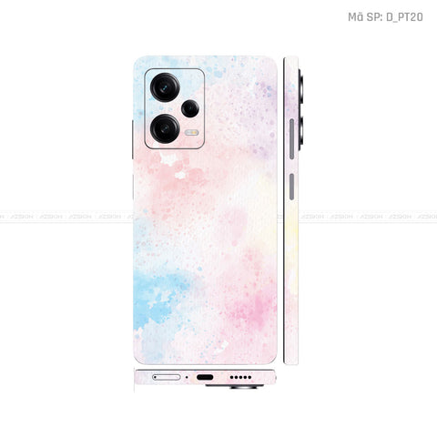 Dán Skin Xiaomi Redmi Note 12 Series Hình Pastel | D_PT20