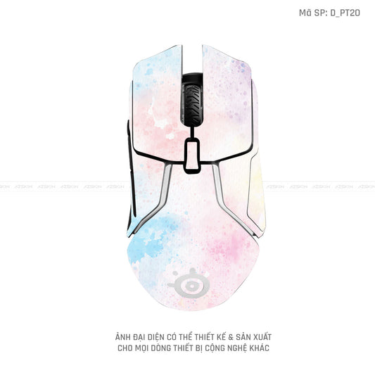 Skin Dán Chuột Steelseries Hình Pastel | D_PT20