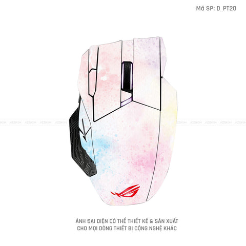 Skin Dán Chuột Asus Hình Pastel | D_PT20