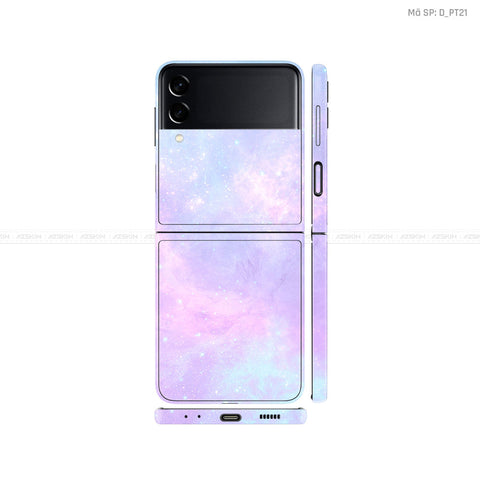 Dán Skin Galaxy Zflip3 Hình Pastel | D_PT21