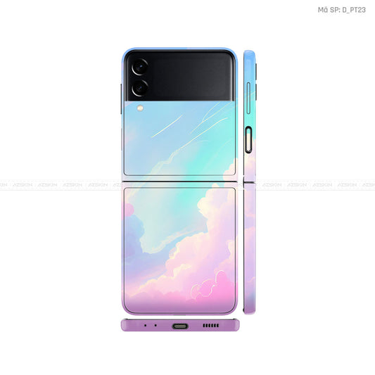 Dán Skin Galaxy Zflip4 Hình Pastel | D_PT23