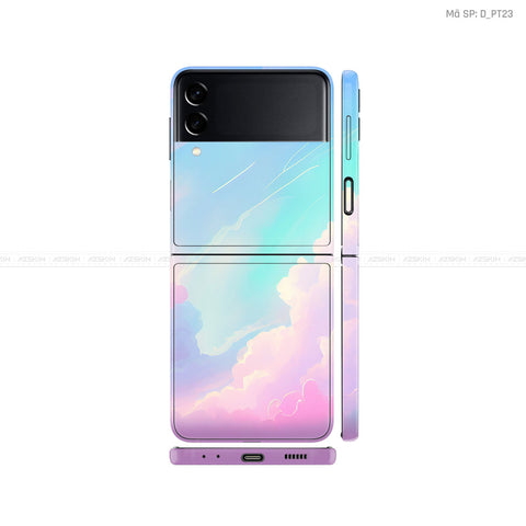 Dán Skin Galaxy Zflip4 Hình Pastel | D_PT23