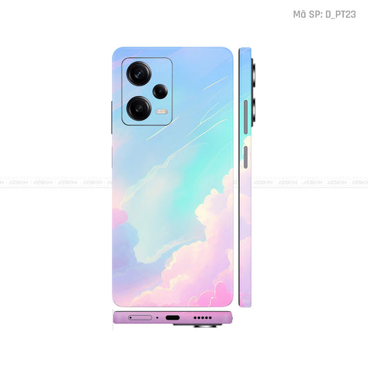 Dán Skin Xiaomi Redmi Note 12 Series Hình Pastel | D_PT23