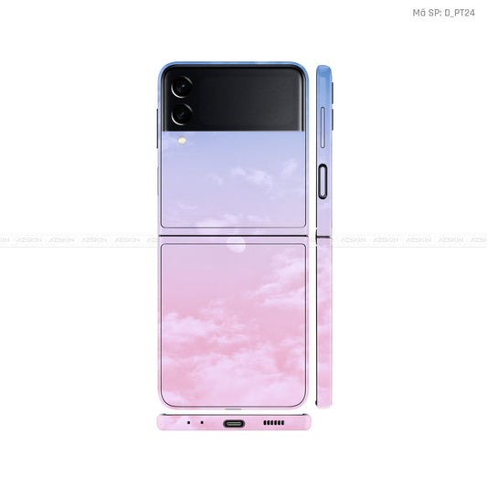 Dán Skin Galaxy Zflip3 Hình Pastel | D_PT24