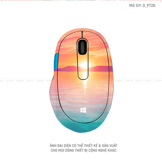 Skin Dán Chuột Microsoft Hình Pastel | D_PT26