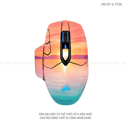 Skin Dán Chuột Corsair Hình Pastel | D_PT26