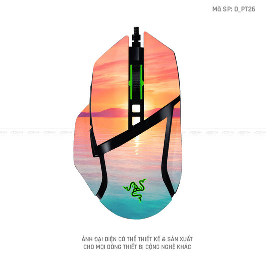 Skin Dán Chuột Razer Hình Pastel | D_PT26