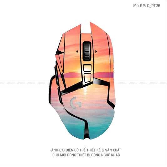 Skin Dán Chuột Logitech Hình Pastel | D_PT26