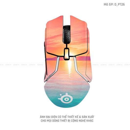 Skin Dán Chuột Steelseries Hình Pastel | D_PT26