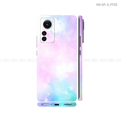 Dán Skin Xiaomi 12 Series Hình Pastel | D_PT28