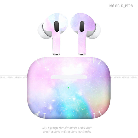 Dán Skin Airpod Pro/ Pro 2 Hình Pastel | D_PT28