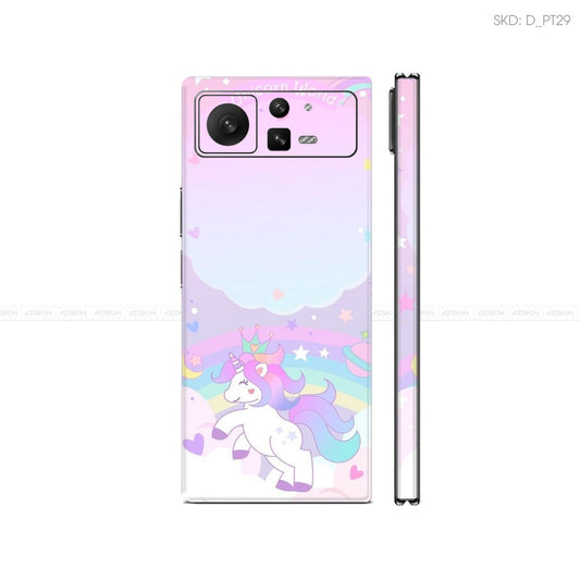 Dán Skin Điện Thoại Xiaomi Mix Fold Series Hình Pastel | D_PT29