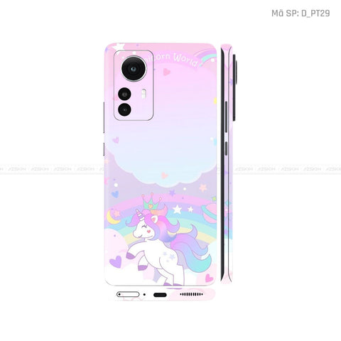Dán Skin Xiaomi 12 Series Hình Pastel | D_PT29