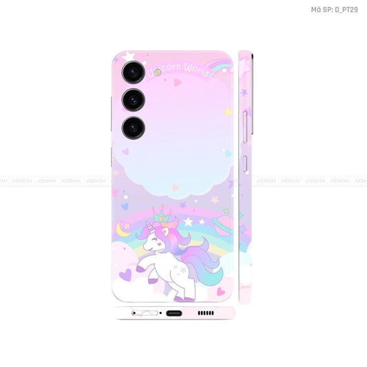 Dán Skin Samsung Galaxy S24 Series Chủ Đề Pastel | D_PT29