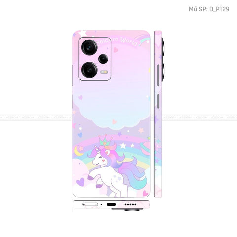 Dán Skin Xiaomi Redmi Note 12 Series Hình Pastel | D_PT29