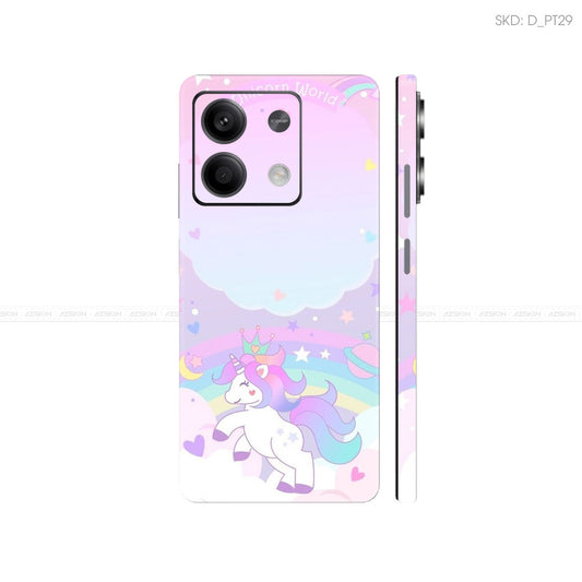 Dán Skin Điện Thoại Xiaomi Redmi 13 Series Hình Pastel | D_PT29