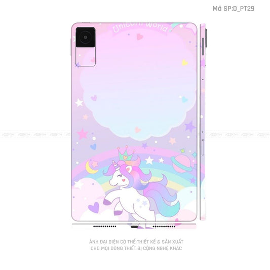Dán Skin Máy Tính Bảng Xiaomi Mipad Hình Pastel | D_PT29