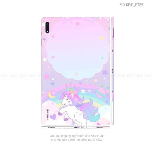 Dán Skin Galaxy Tab S8 Series Hình Pastel | D_PT29