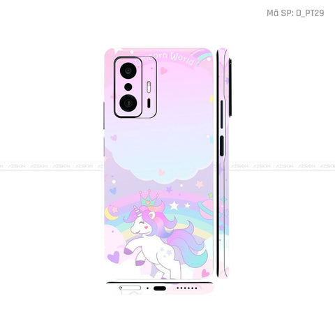Dán Skin Xiaomi 11 Series Hình Pastel | D_PT29