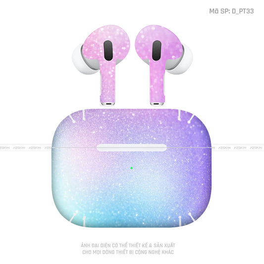 Dán Skin Tai Nghe Airpod 3 Hình Pastel | D_PT33
