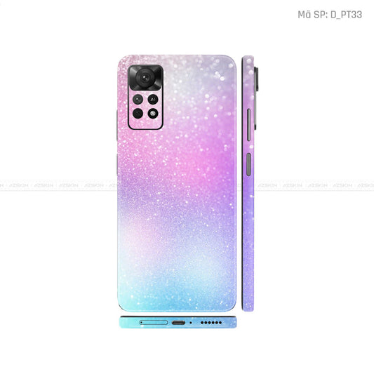 Dán Skin Xiaomi Redmi Note 11 Series Hình Pastel | D_PT33