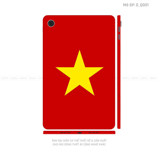 Dán Skin Máy Tính Bảng Oppo Pad Series Hình Quốc Gia | D_QG01