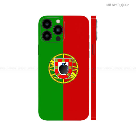 Dán Skin IPhone 16 Series Hình Quốc Gia | QG02