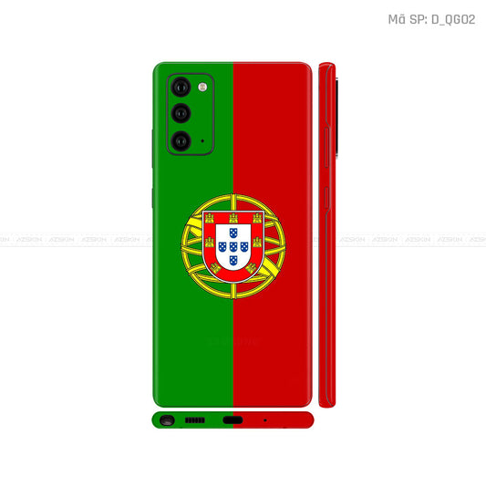 Dán Skin Galaxy Note 20 Series Hình Quốc Gia | D_QG02
