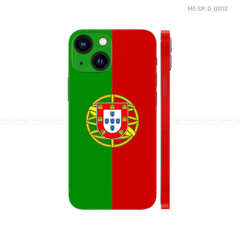 Dán Skin IPhone 16 Series Hình Quốc Gia | QG02