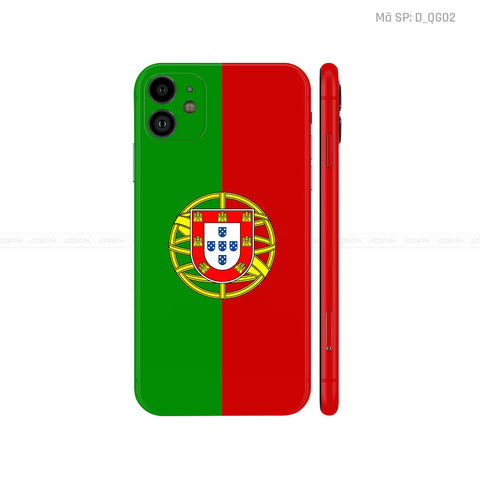 Dán Skin IPhone 11 Series Hình Quốc Gia | D_QG02