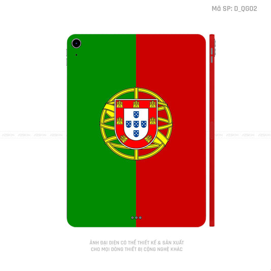 Dán Skin IPad Mini Series Hình Quốc Gia | D_QG02