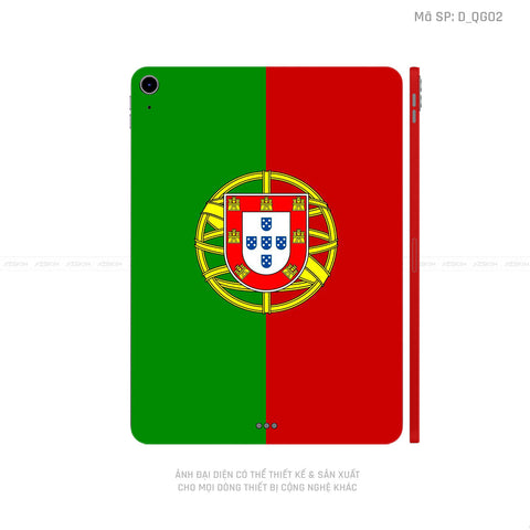Dán Skin IPad Mini Series Hình Quốc Gia | D_QG02