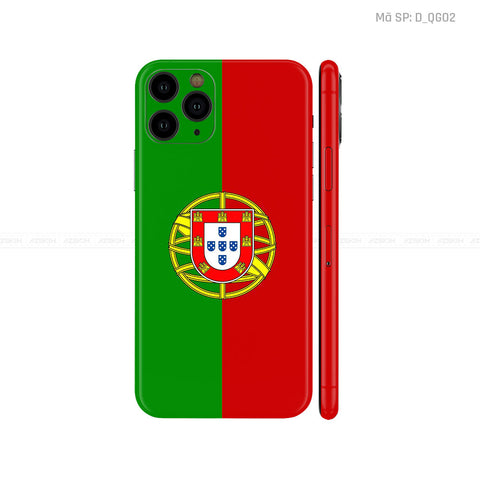 Dán Skin IPhone 11 Series Hình Quốc Gia | D_QG02
