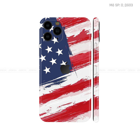 Dán Skin IPhone 11 Series Hình Quốc Gia | D_QG03