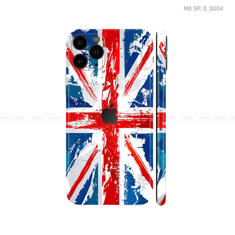 Dán Skin IPhone 11 Series Hình Quốc Gia | D_QG04