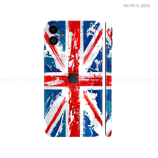 Dán Skin IPhone 11 Series Hình Quốc Gia | D_QG04